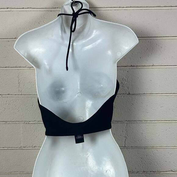 Aritzia Sunday Best Black Cora Halter Top size S - Picture 5 of 7